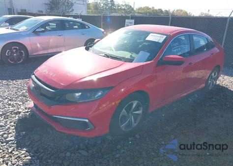 2019 Honda Civic Lx from USA, damaged, VIN 2HGFC2F69KH578042